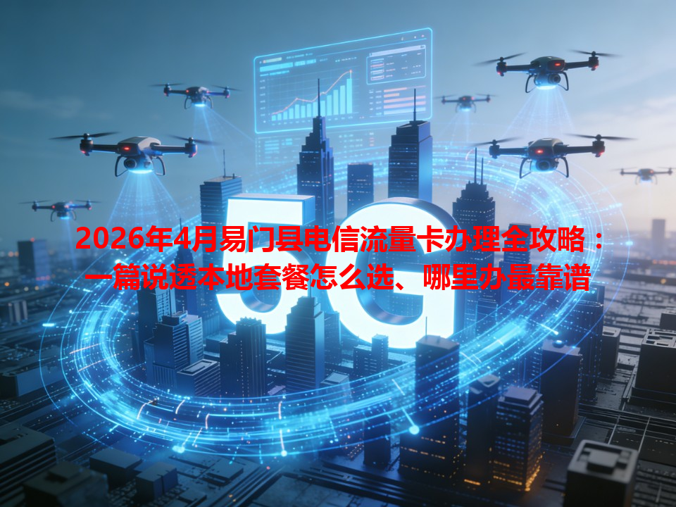 2026年4月易门县电信流量卡办理全攻略：一篇说透本地套餐怎么选、哪里办最靠谱