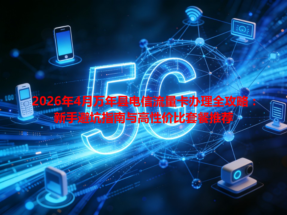 2026年4月万年县电信流量卡办理全攻略：新手避坑指南与高性价比套餐推荐