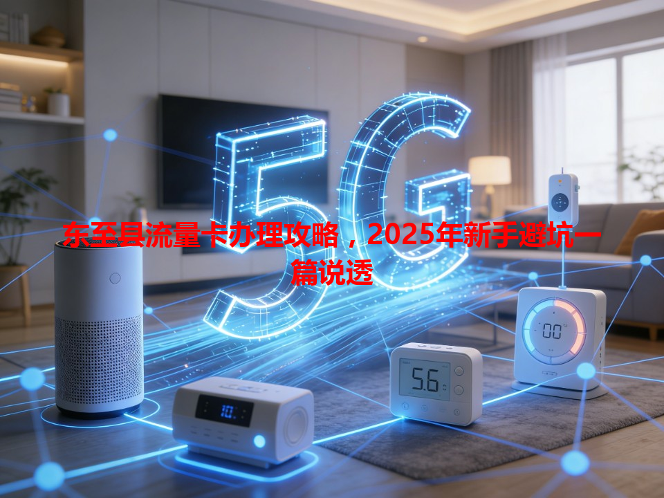 东至县流量卡办理攻略，2025年新手避坑一篇说透