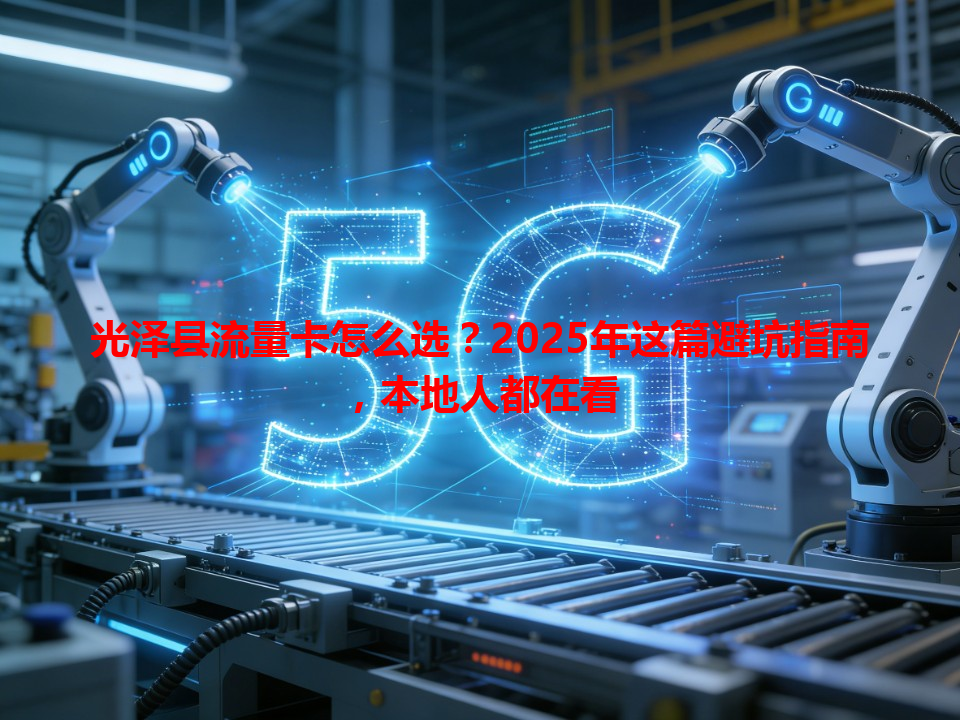 光泽县流量卡怎么选？2025年这篇避坑指南，本地人都在看