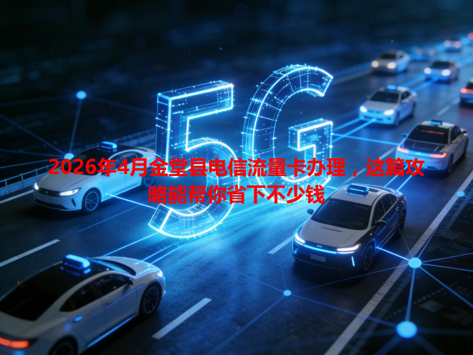 2026年4月金堂县电信流量卡办理，这篇攻略能帮你省下不少钱