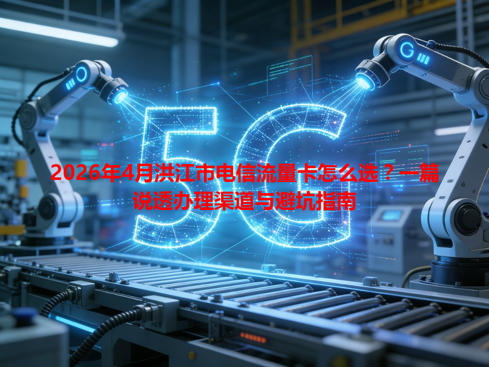 2026年4月洪江市电信流量卡怎么选？一篇说透办理渠道与避坑指南