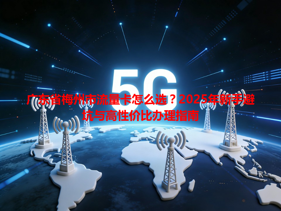 广东省梅州市流量卡怎么选？2025年新手避坑与高性价比办理指南