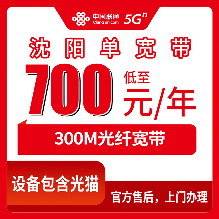 2026年8月辽宁沈阳新民市联通300M单宽带，包年700元起真实测评，装宽带前先看这篇