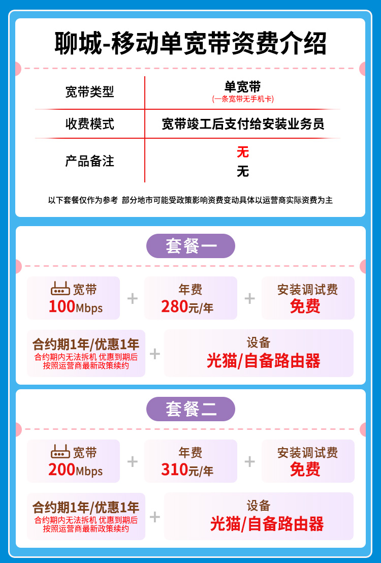 宽带套餐详情图