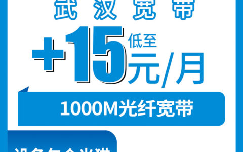 2026年8月6日湖北武汉江汉区移动老号码加装宽带真实体验：+15元/月升级1000M到底划不划算？