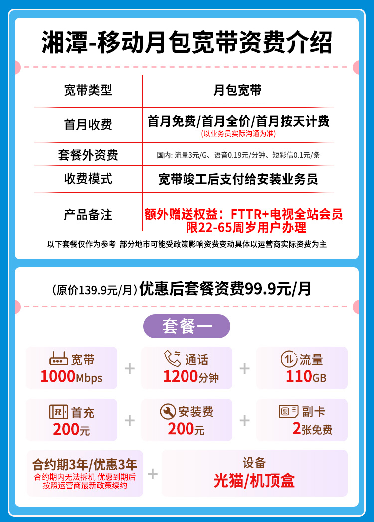 宽带套餐详情图