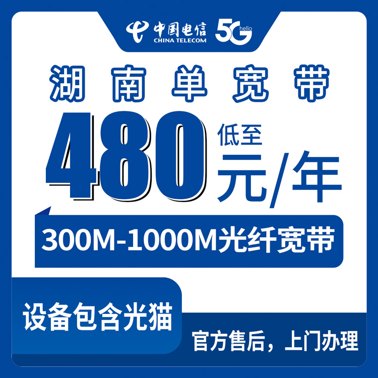 2026年8月湖南电信宽带怎么选？岳阳实测300M到1000M，480元一年值不值？