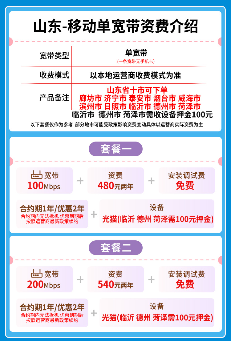 宽带套餐详情图