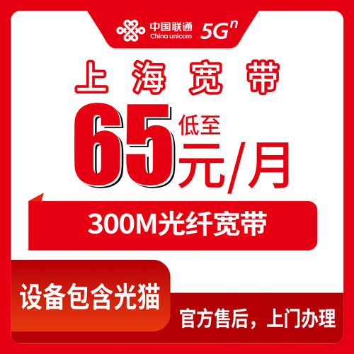2026年10月27日上海市松江区联通融合宽带65元300M实测分享，聊聊值不值