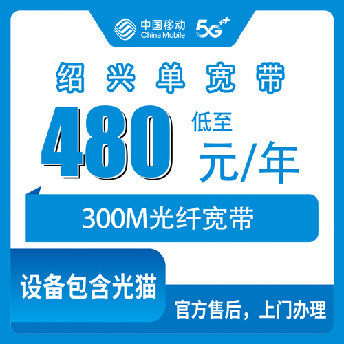 2026年10月21日浙江省绍兴新昌县移动单宽带480包年300M实测，一年480块能不能撑住一家人的网